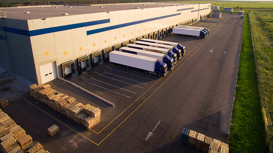 Industrial Warehouse Docking Bays