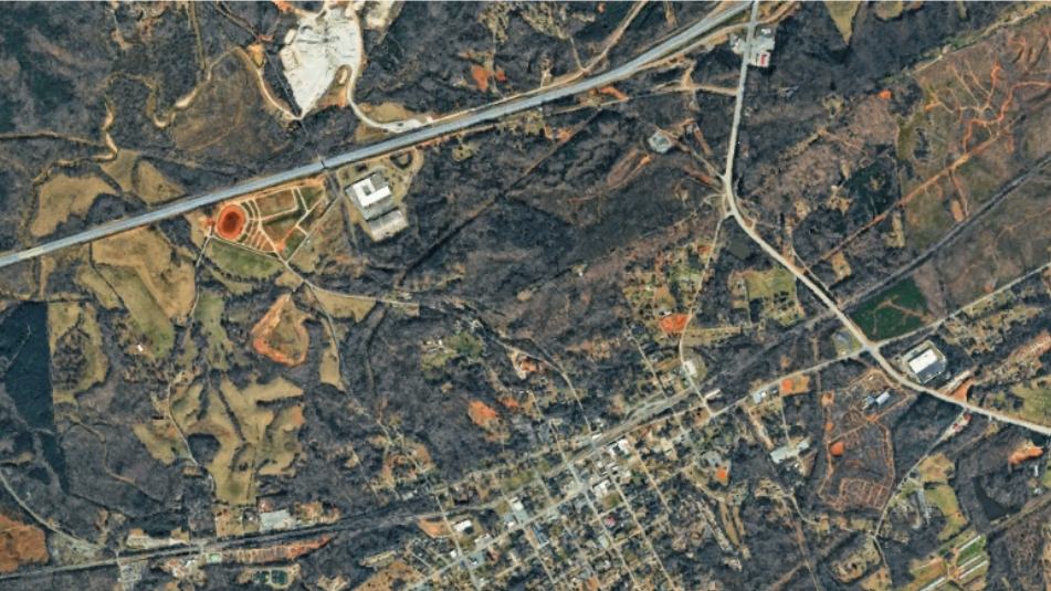 satellite land image