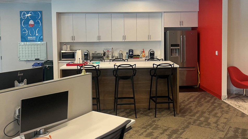 Pantry area of The Bridge