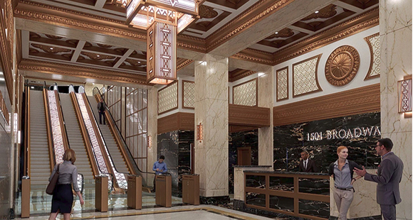 Paramount Building lobby - New York