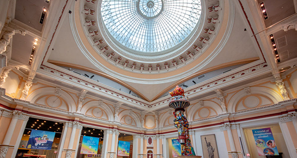 Please Touch Museum-ceiling dome