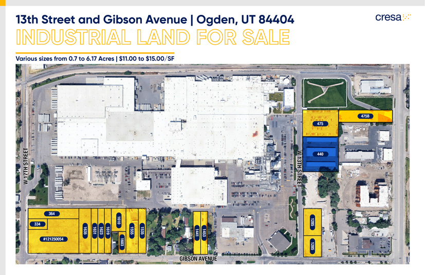 Ogden Land Sites Aerial